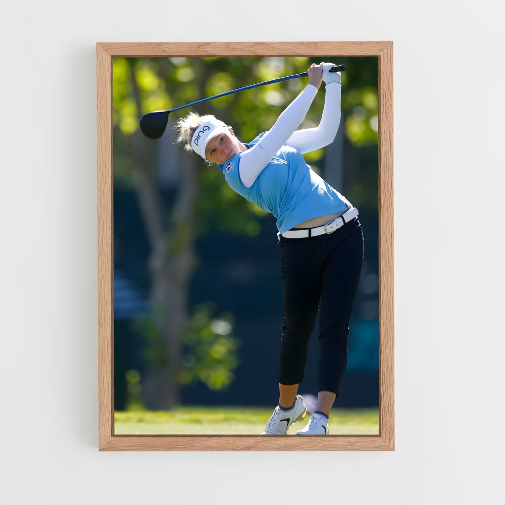 Poster Brooke de henderson – affiche Golf (vue 4)